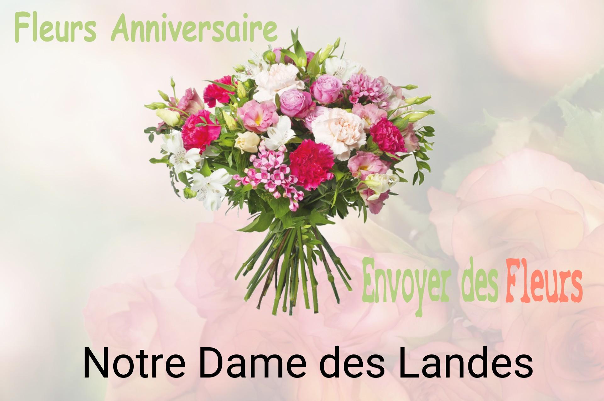 Bouquet de fleurs d’anniversaire livré à Notre-Dame-des-Landes