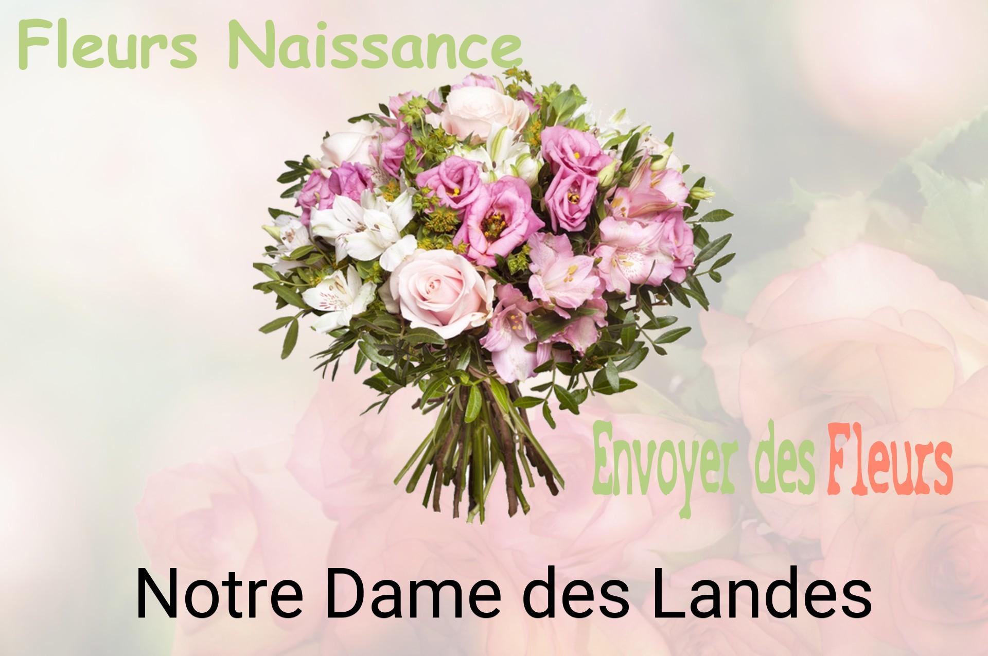 Bouquet de fleurs de naissance livré à Notre-Dame-des-Landes